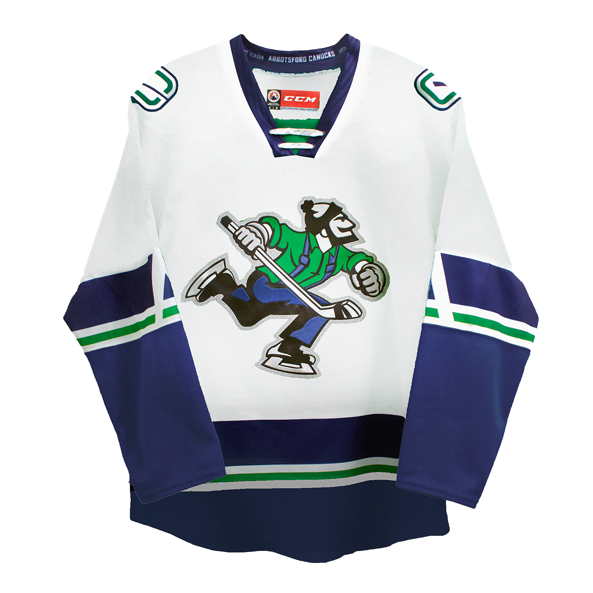 Nick Poisson 2025-2026 Game Worn Away Set 1 Jersey