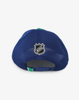 Vancouver Canucks Fanatics 2024 Draft Authentic Pro Trucker Hat