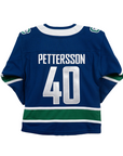 Vancouver Canucks Child Name & Number Home Jersey