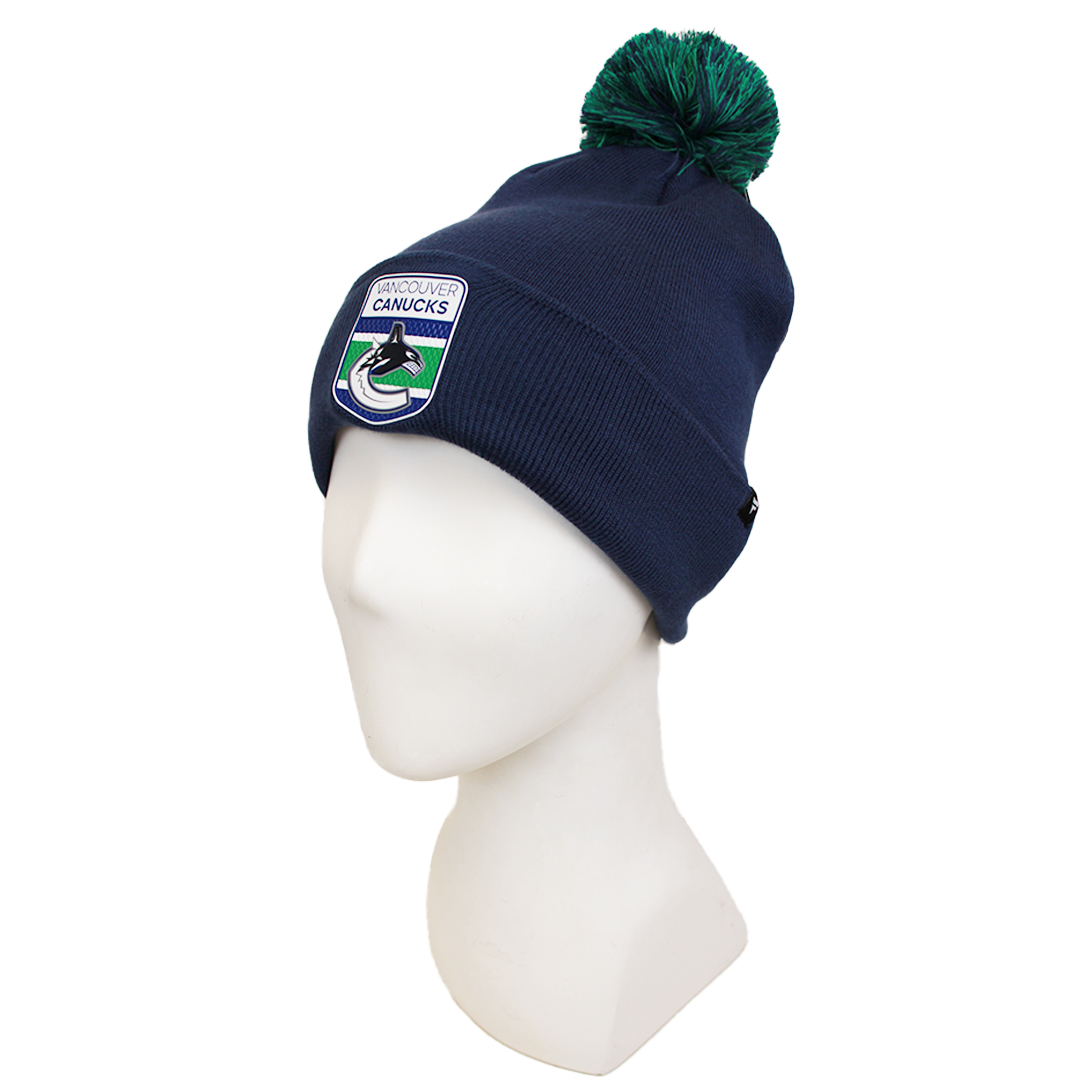 Vancouver Canucks Fanatics Authentic Pro Draft Beanie