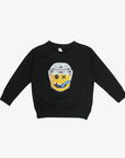 Vancouver Canucks Toddler Helmet Emoji Crewneck