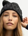 Vancouver Canucks x Line Change Womens Black Toque