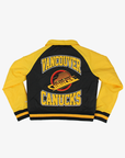 Vancouver Canucks Ladies New Era Skate Bomber Jacket