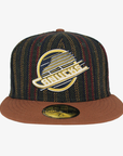 Vancouver Canucks Brown/Multi 5950 Skate Fitted Hat