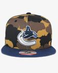 Vancouver Canucks Youth Camo Snapback