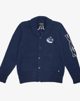 Vancouver Canucks Wild Collective Blue Orca Cardigan