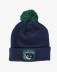 Vancouver Canucks Fanatics 2024 Draft Authentic Cuff Pom Beanie