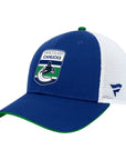 Vancouver Canucks Fanatics 2023 Pro Draft Trucker Hat
