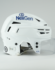 Elias Pettersson Bauer RE-AKT 150 Used White Helmet