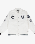 Vancouver Canucks Wild Collective Eras Logo Bomber