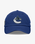 Vancouver Canucks Fanatics Playoff Blue Adjustable Hat