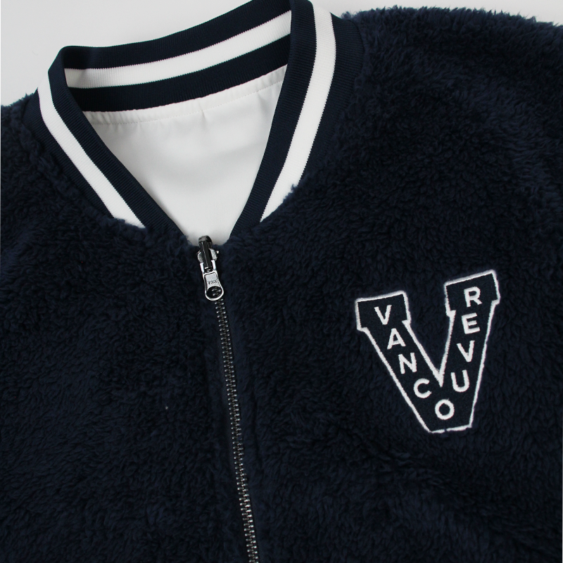 Vancouver Canucks Wild Collective Women&#39;s Reversible Sherpa Bomber