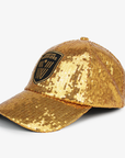 Vancouver Warriors Women's Gold Sequin Logo Hat