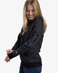 Vancouver Canucks New Era Women's Arc Skate Hoodie