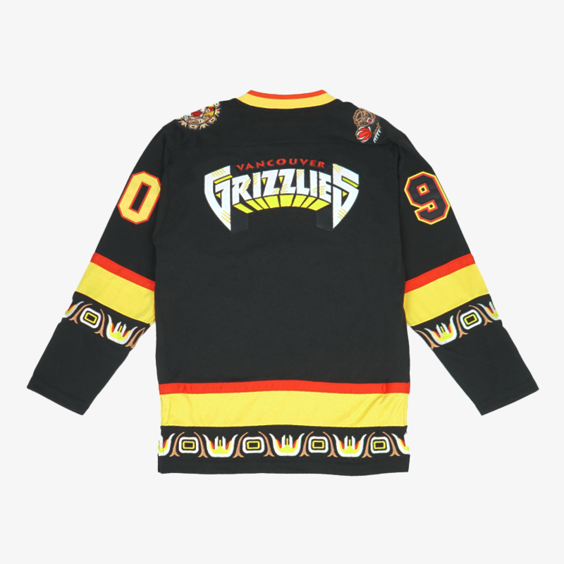 Vancouver Canucks X Grizzlies Black Skate Jersey