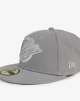 Vancouver Canucks New Era 5950 Grey Skate Snapback Hat