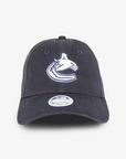 Vancouver Canucks Ladies New Era 940 Orca Navy Adjustable Hat