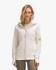 Vancouver Canucks // lululemon Ladies Scuba Heather Bone Full Zip Hoodie