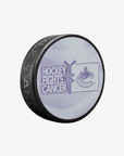 Vancouver Canucks Hockey Fights Cancer Puck