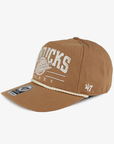 Vancouver Canucks '47 Hitch Roscoe Rope Brown Hat