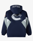 Vancouver Canucks x OVO 1/4 Zip Navy Orca Jacket