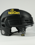 Noah Juulsen CCM Super Tacks X Used Matte Black Helmet