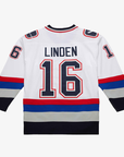 Vancouver Canucks '03 Skate Linden Mitchell & Ness Jersey