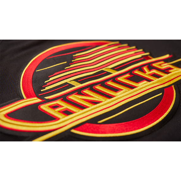 Vancouver Canucks Alternate Pro Heat Press Custom Skate Jersey
