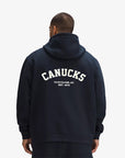 Vancouver Canucks // lululemon Steady State Navy Blue Pullover Hoodie