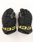 New CCM Jetspeed FT1 Pro Miller Black Gloves - 14"