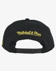 Vancouver Canucks Mitchell & Ness Black & Yellow Skate Snapback