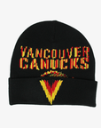 Vancouver Canucks Mitchell & Ness Glitch Skate Knit Beanie