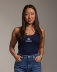 Vancouver Canucks Ladies Navy Tank Top