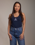 Vancouver Canucks Ladies Navy Tank Top