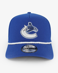 Vancouver Canucks Royal Blue White Rope 940 Orca Snapback