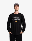 Vancouver Canucks New Era Black Long Sleeve Tee