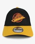 Vancouver Canucks New Era 940 Black-Gold FG Skate Hat