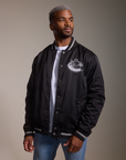 Vancouver Canucks Black Orca Bomber Jacket