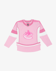 Vancouver Canucks Child Pink Orca Jersey