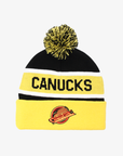 Vancouver Canucks Starter Yellow Skate Pom Knit