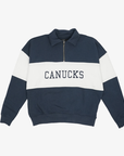 Vancouver Canucks x Line Change Womens Navy Team Pullover