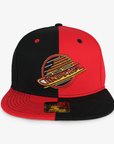 Vancouver Canucks Starter Red and Black Snapback Hat