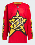Vancouver Canucks Red 2024 All Star Hughes Game Jersey