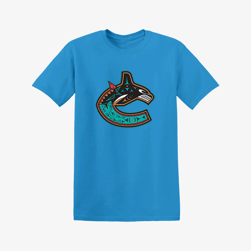 Vancouver Canucks First Nations Sapphire T-shirt