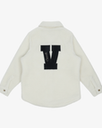 Vancouver Canucks x Line Change Womens Cream Sherpa Jacket