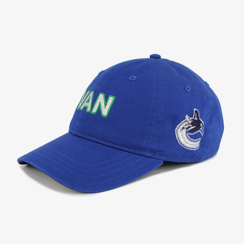 Vancouver Canucks Eagle Blue Van Adjustable Hat