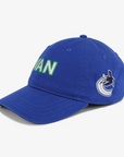 Vancouver Canucks Eagle Blue Van Adjustable Hat