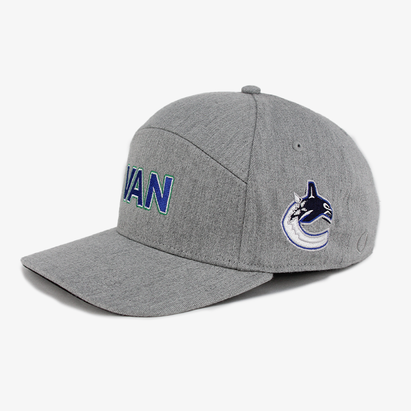 Vancouver Canucks Blue &quot;Van&quot; Chuck Orca Adjustable Hat