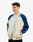 Vancouver Canucks Wild Collective Satin Bomber Jacket