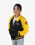 Vancouver Canucks Ladies New Era Skate Bomber Jacket